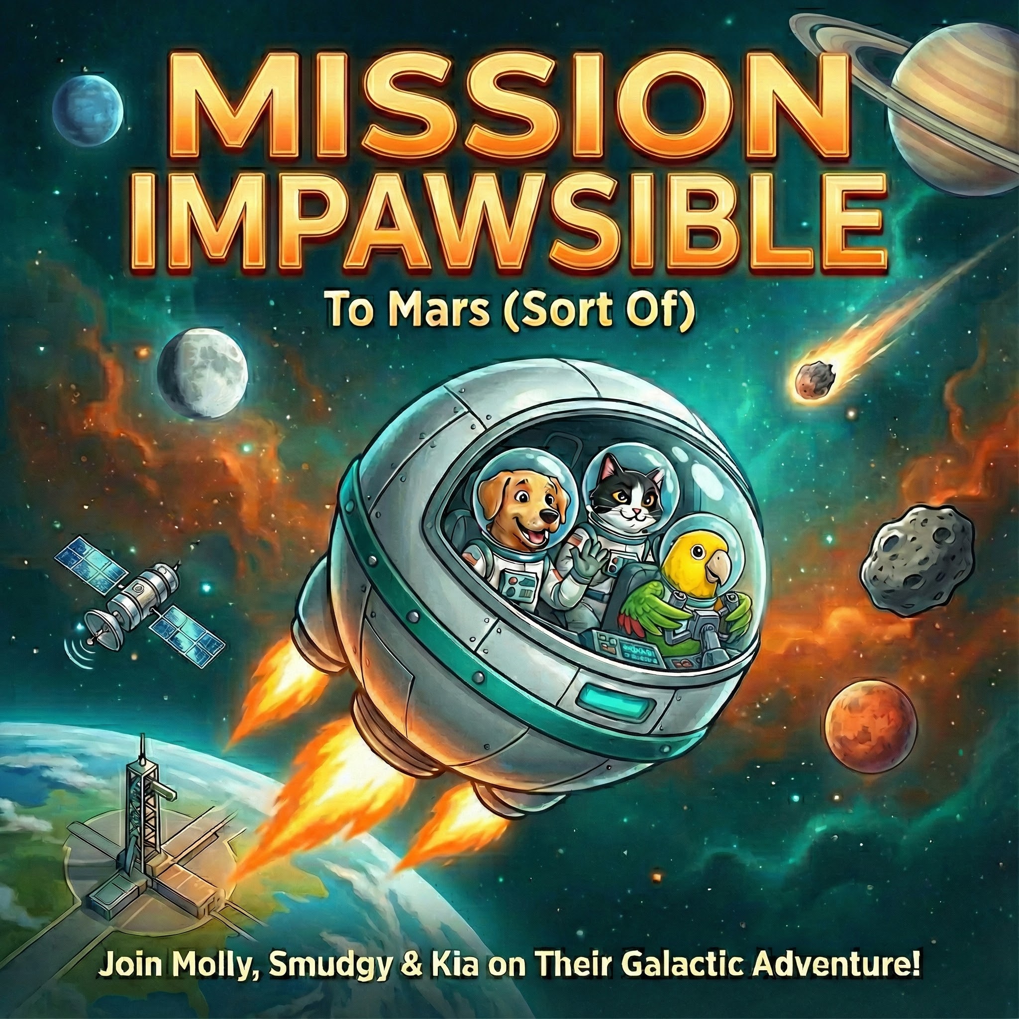 Mission Impawsible To Mars (Sort of): Lost In Space
